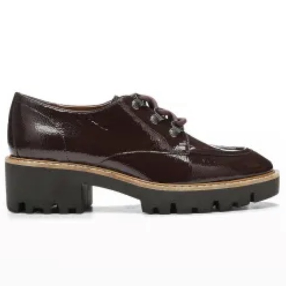 Donald J Pliner evans Oxfords, Dark Brown
Crinkle Patent lace up
Loafers sz 6M - Picture 2 of 15